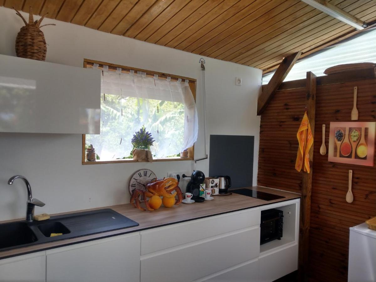 S'Cale Tropikal - Gite Cosy Avec Piscine Privee Petit-Canal Exteriör bild